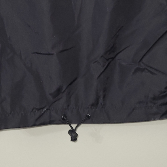 Youth medium Calvin Klein nylon windbreaker pullover jacket black - Picture 4 of 6